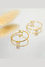 R-126 – 18k Gold Plated Stainless Steel Tarnish Free Waterproof Female Jewellery