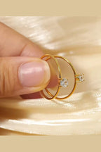 R-126 – 18k Gold Plated Stainless Steel Tarnish Free Waterproof Female Jewellery