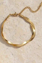 B-58 – 18k Gold Plated Stainless Steel Tarnish Free Waterproof Female Jewellery