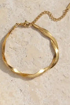 B-58 – 18k Gold Plated Stainless Steel Tarnish Free Waterproof Female Jewellery