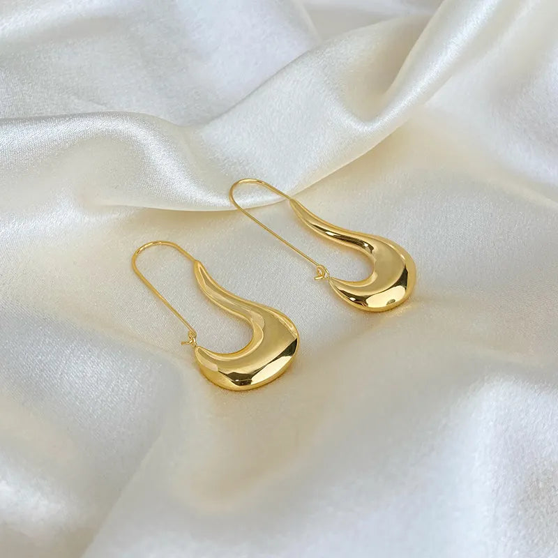ES-218 – 18k Gold Plated Stainless Steel Tarnish Free Waterproof Female Jewellery