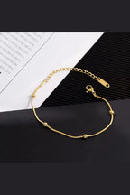 B-65 – 18k Gold Plated Stainless Steel Tarnish Free Waterproof Female Jewellery