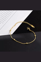 B-65 – 18k Gold Plated Stainless Steel Tarnish Free Waterproof Female Jewellery
