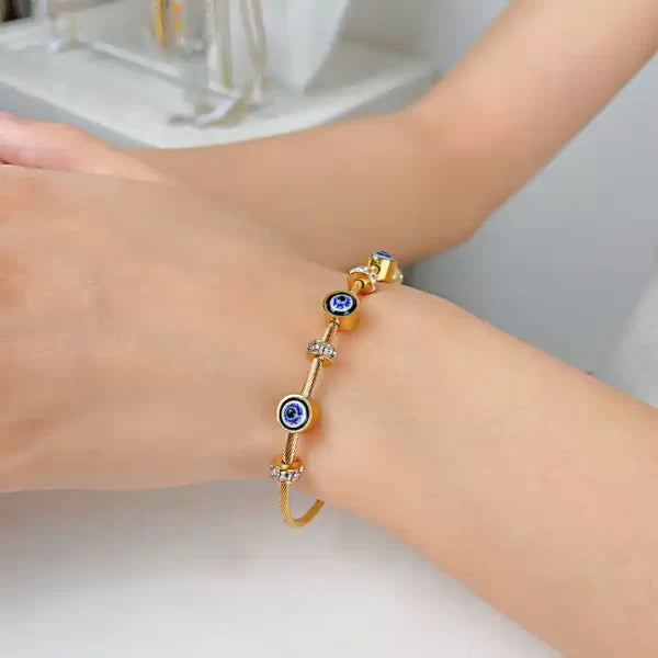 B-52 -18k Gold Plated Stainless Steel Tarnish Free Waterproof Female Jewellery