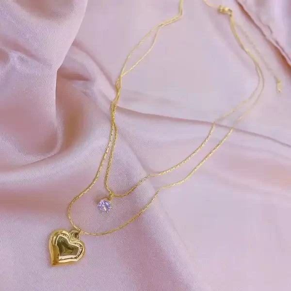C-246 -18k – Gold Plated Stainless Steel Tarnish Free Waterproof Female Jewellery