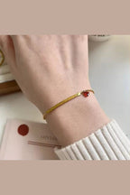 B-68 – 18k Gold Plated Stainless Steel Tarnish Free Waterproof Female Jewellery