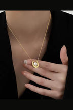 C-284 – 18k Gold Plated Stainless Steel Tarnish Free Waterproof Female Jewellery