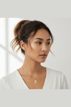 C-217 – 18k Gold Plated Stainless Steel Tarnish Free Waterproof Female Jewellery