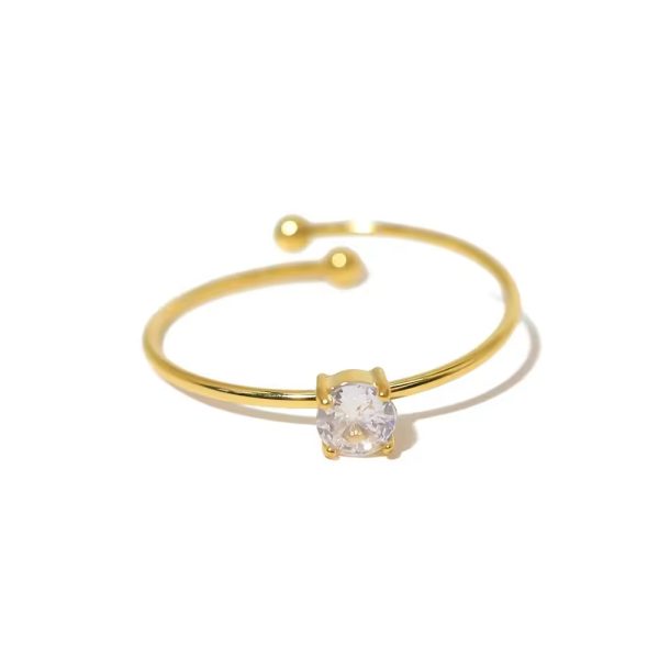 R-126 – 18k Gold Plated Stainless Steel Tarnish Free Waterproof Female Jewellery