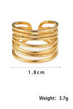 R-130 – 18k Gold Plated Stainless Steel Tarnish Free Waterproof Female Jewellery