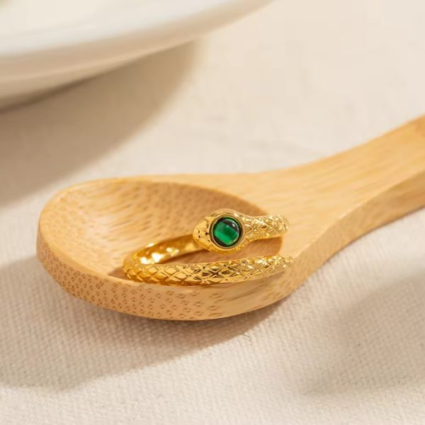 R-119 – 18k Gold Plated Stainless Steel Tarnish Free Waterproof Female Jewellery