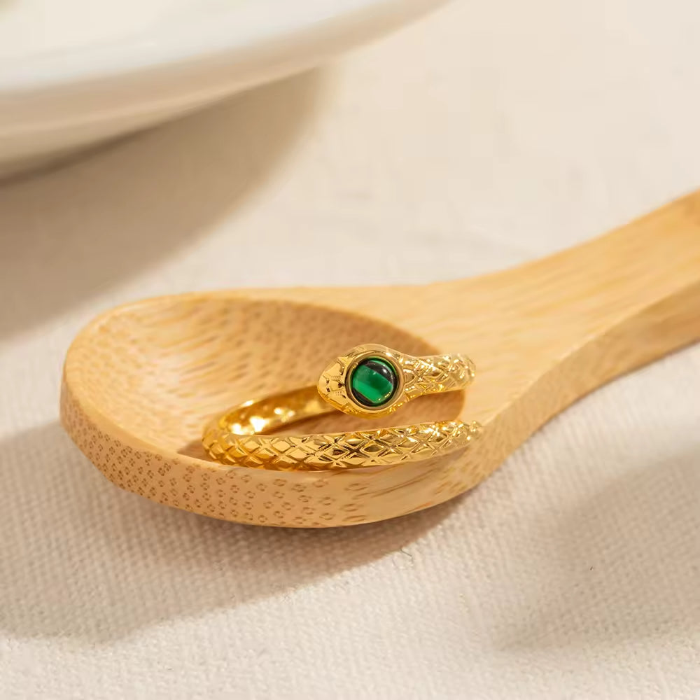 R-119 – 18k Gold Plated Stainless Steel Tarnish Free Waterproof Female Jewellery