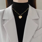Shoperly C-279 18k Gold Plated Stainless Steel Tarnish Free Waterproof Female Jewellery