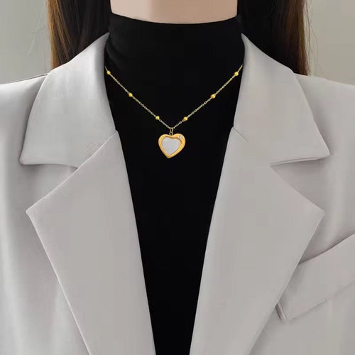 Shoperly C-279 18k Gold Plated Stainless Steel Tarnish Free Waterproof Female Jewellery