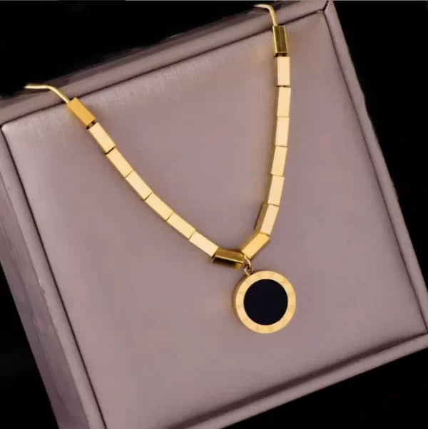 C-201 – 18k Gold Plated Stainless Steel Tarnish Free Waterproof Female Necklace