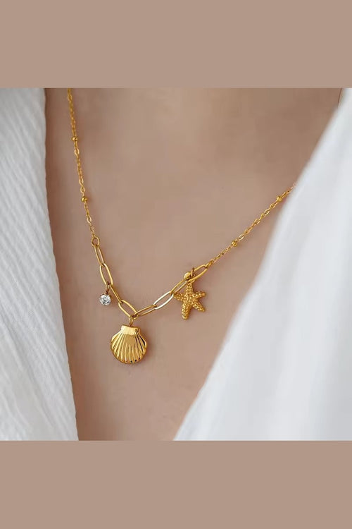 C-274 – 18k Gold Plated Stainless Steel Tarnish Free Waterproof Female Jewellery