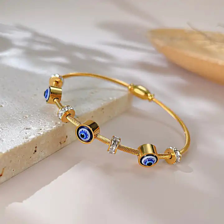 B-52 -18k Gold Plated Stainless Steel Tarnish Free Waterproof Female Jewellery