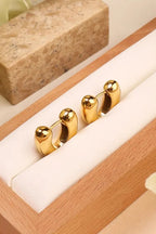 ES-209 – 18k Gold Plated Stainless Steel Tarnish Free Waterproof Female Jewellery