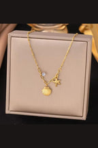 C-274 – 18k Gold Plated Stainless Steel Tarnish Free Waterproof Female Jewellery