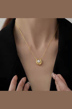 C-284 – 18k Gold Plated Stainless Steel Tarnish Free Waterproof Female Jewellery