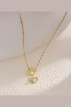 C-299 – 18k Gold Plated Stainless Steel Tarnish Free Waterproof Female Jewellery