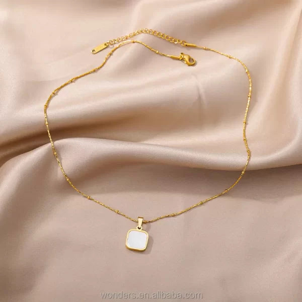 C-204 – 18k Gold Plated Stainless Steel Tarnish Free Waterproof Female Jewellery