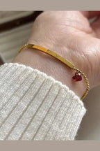 B-68 – 18k Gold Plated Stainless Steel Tarnish Free Waterproof Female Jewellery