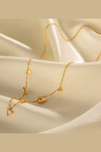 C-259 – 18k Gold Plated Stainless Steel Tarnish Free Waterproof Female Jewellery