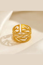 R-129 – 18k Gold Plated Stainless Steel Tarnish Free Waterproof Female Jewellery