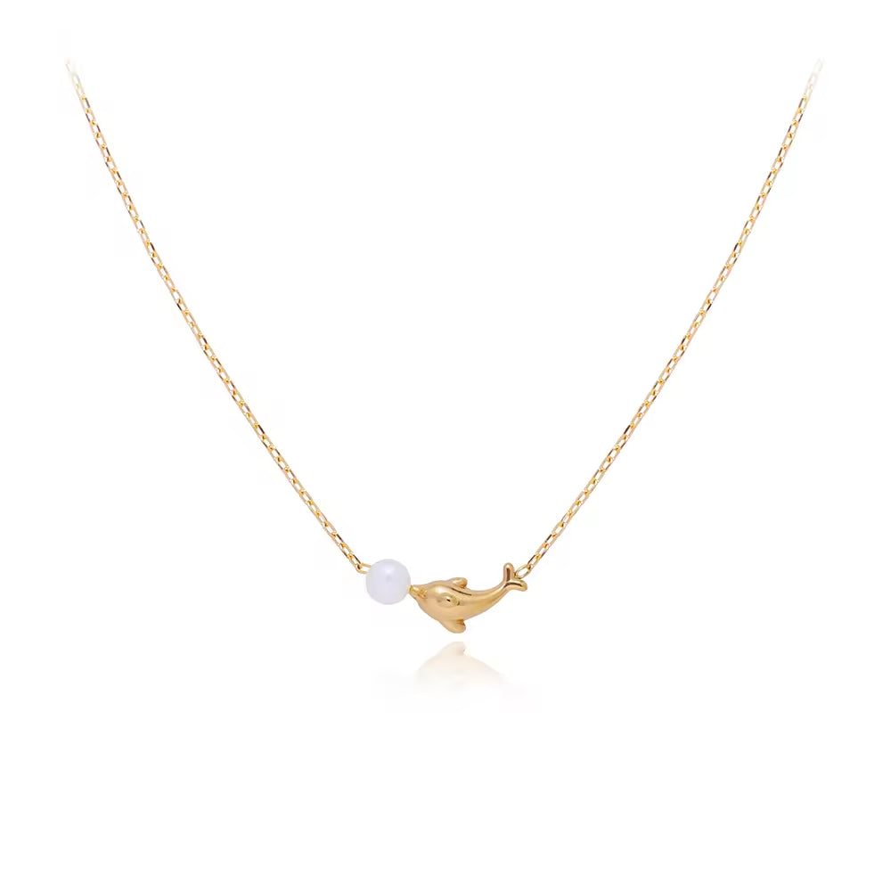 C-264 – 18k Gold Plated Stainless Steel Tarnish Free Waterproof Female Jewellery
