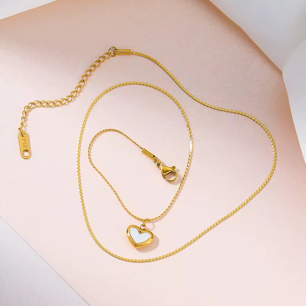 C-292 – 18k Gold Plated Stainless Steel Tarnish Free Waterproof Female Jewellery