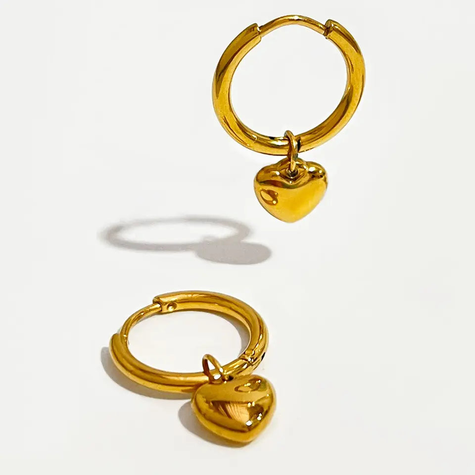 ES-230 – 18k Gold Plated Stainless Steel Tarnish Free Waterproof Female Jewellery