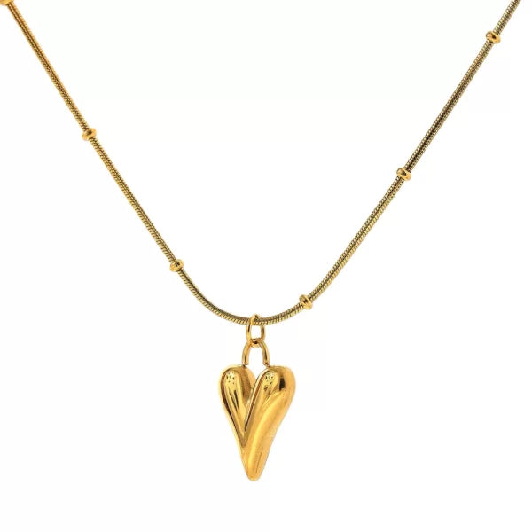 C-233 – 18k Gold Plated Stainless Steel Tarnish Free Waterproof Female Jewellery