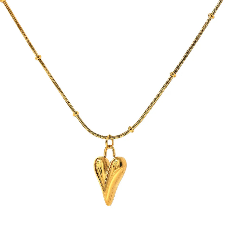 C-233 – 18k Gold Plated Stainless Steel Tarnish Free Waterproof Female Jewellery