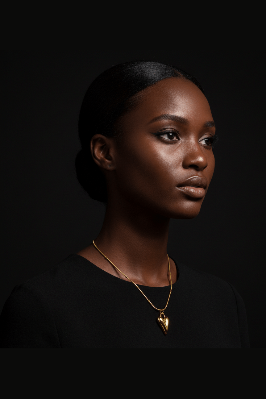 C-233 – 18k Gold Plated Stainless Steel Tarnish Free Waterproof Female Jewellery