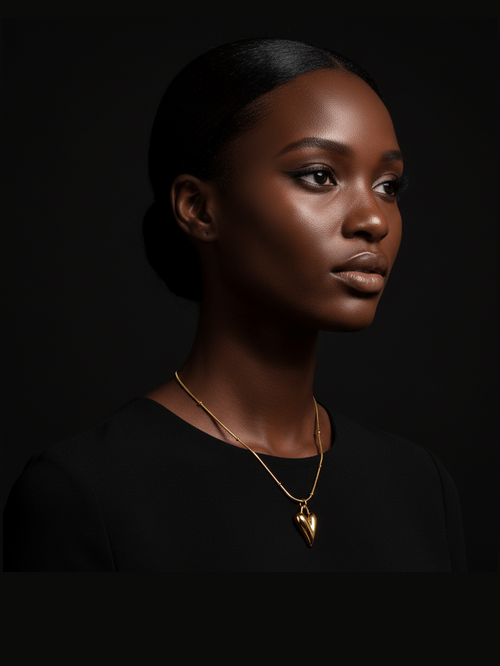 C-233 – 18k Gold Plated Stainless Steel Tarnish Free Waterproof Female Jewellery