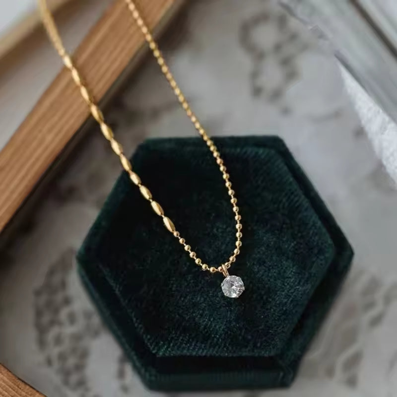 C-256 – 18k Gold Plated Stainless Steel Tarnish Free Waterproof Female Jewellery