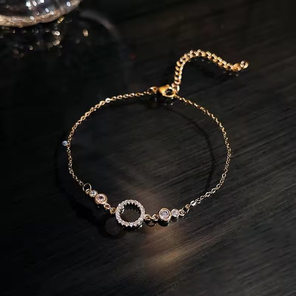 B-85 – 18k Gold Plated Stainless Steel Tarnish Free Waterproof Female Jewellery