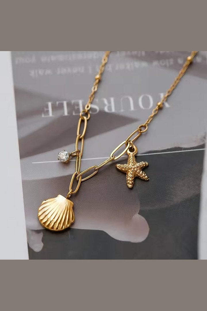 C-274 – 18k Gold Plated Stainless Steel Tarnish Free Waterproof Female Jewellery