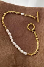 B-90 – 18k Gold Plated Stainless Steel Tarnish Free Waterproof Female Jewellery