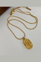 C-272 – 18k Gold Plated Stainless Steel Tarnish Free Waterproof Female Jewellery