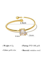 R-126 – 18k Gold Plated Stainless Steel Tarnish Free Waterproof Female Jewellery