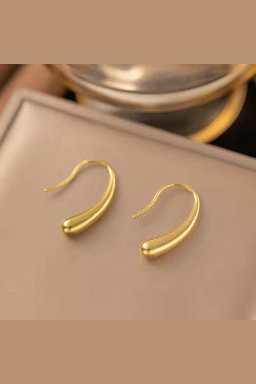 ES-275 -18k Gold Plated Stainless Steel Tarnish Free Waterproof Female Jewellery