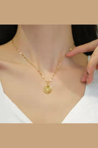 C-299 – 18k Gold Plated Stainless Steel Tarnish Free Waterproof Female Jewellery