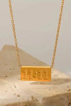 C-244 – 18k Gold Plated Stainless Steel Tarnish Free Waterproof Female Jewellery