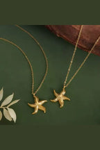 C-303– 18k Gold Plated Stainless Steel Tarnish Free Waterproof Female Jewellery