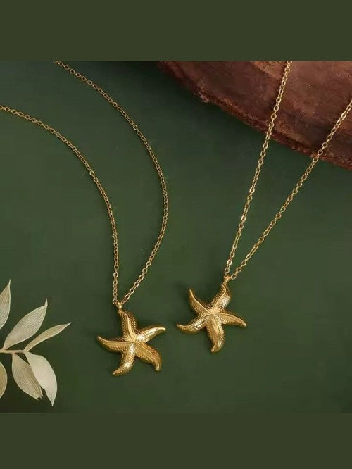 C-303– 18k Gold Plated Stainless Steel Tarnish Free Waterproof Female Jewellery