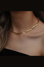 C-245 – 18k Gold Plated Stainless Steel Tarnish Free Waterproof Female Jewellery