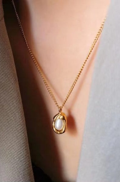 C-283 – 18k Gold Plated Stainless Steel Tarnish Free Waterproof Female Jewellery