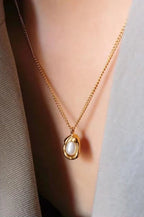 C-283 – 18k Gold Plated Stainless Steel Tarnish Free Waterproof Female Jewellery